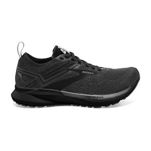 Brooks Ricochet 3 Road Running Shoes - Mens, Black/Grey | IE-OKV652091